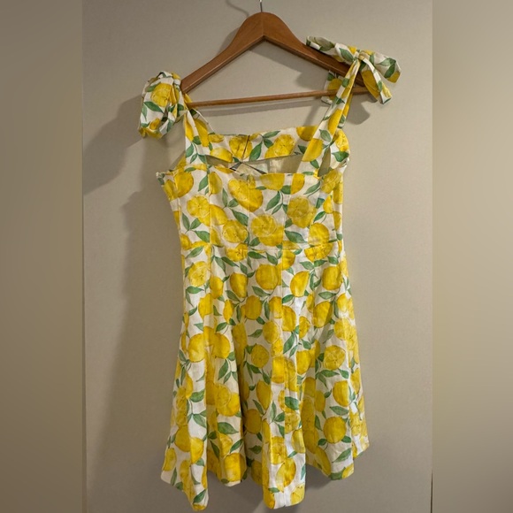 ZARA lemon print linen dress a “blogger favorite” - Picture 9 of 9